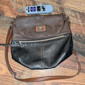 Two-Tone Brown and Black Women's Bag